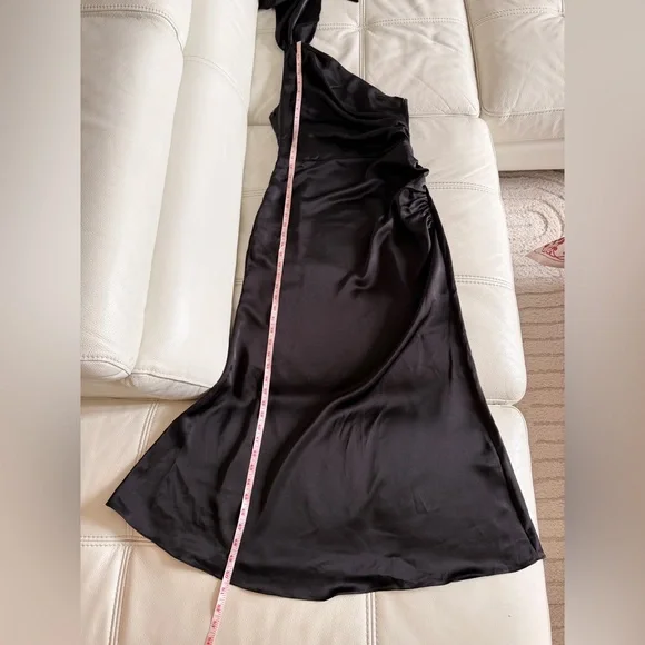 LICHI One Shoulder Midi Dress with Scarf in sz. SMALL - Picture 6 of 11